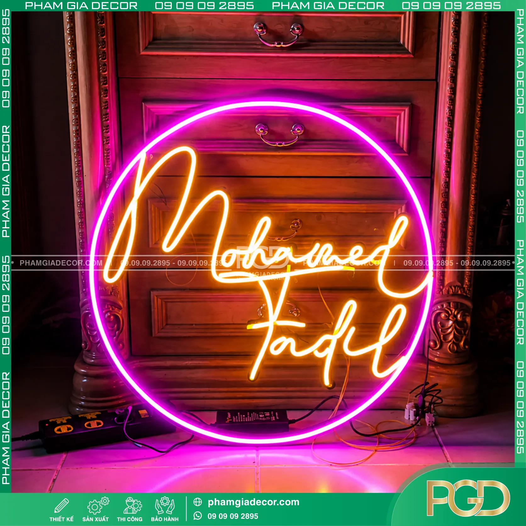 Bảng Hiệu Led Neon Sign 5 Bảng Hiệu Led Neon Sign - Ảnh 4