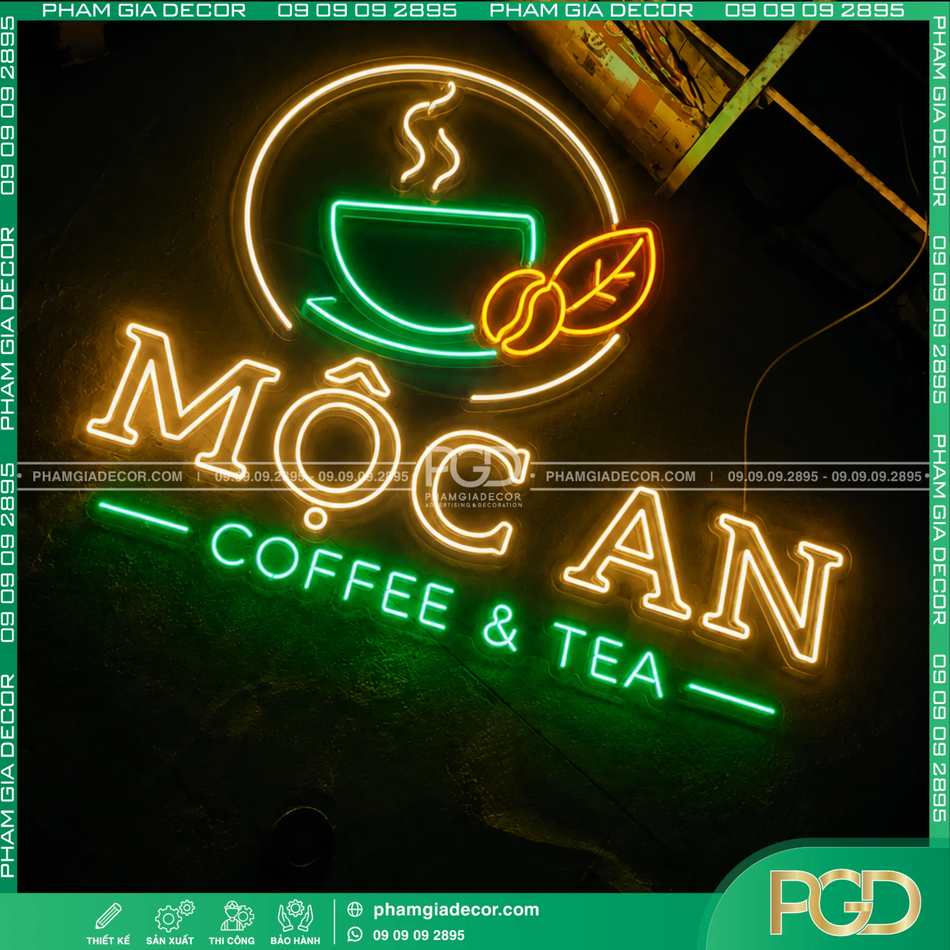 Bảng hiệu led neon logo 7 Bảng hiệu led neon logo - Ảnh 6