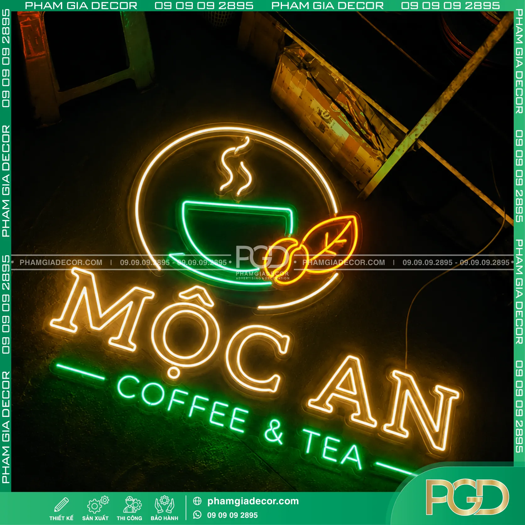Bảng hiệu led neon logo 6 Bảng hiệu led neon logo - Ảnh 5