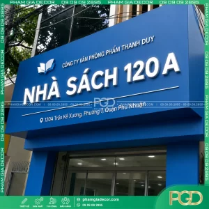 Làm Bảng Hiệu Trọn Gói Giá Rẻ Thi Công Báo Giá Tại TPHCM 12 Thi công ốp alu mặt tiền