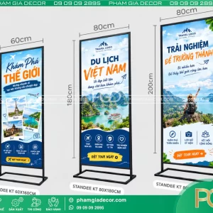 In standee theo yêu cầu 9 standee 7