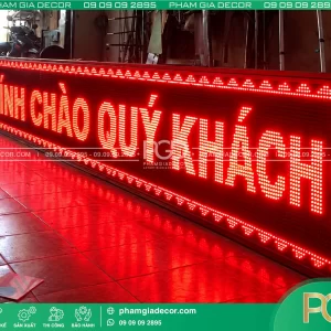 Làm bảng led chạy chữ 8 BANG LED MA TRAN