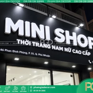 Làm bảng alu chữ nổi mica hút nổi 9 Bang hieu alu chu noi mica hut noi 3 11zon