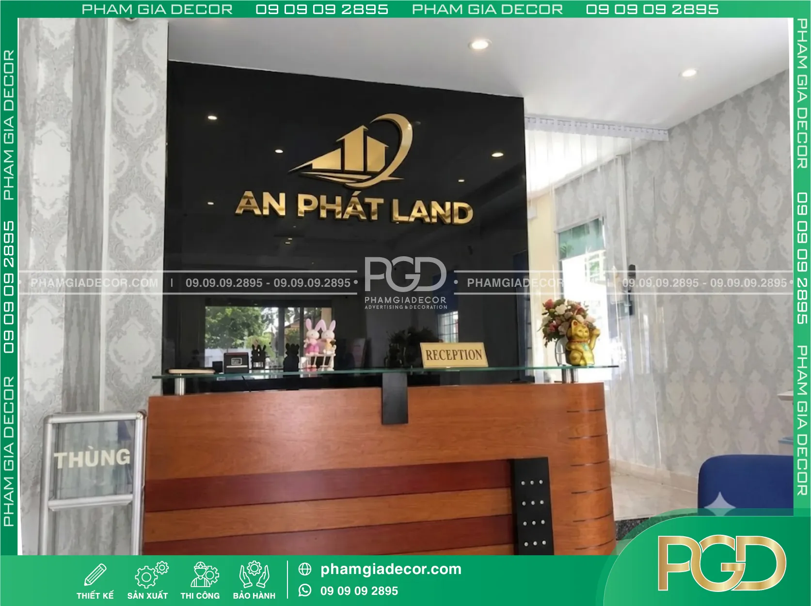 Bảng hiệu alu gương 4 Bảng hiệu alu gương - Ảnh 3