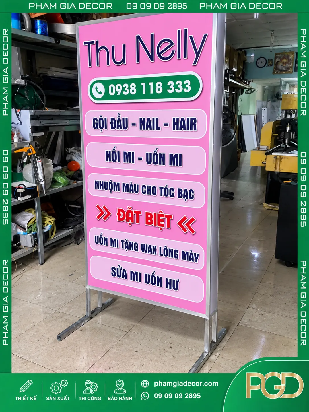 Hộp đèn bạt Hiflex bóng tuýp Led 16 Hộp đèn bạt Hiflex bóng tuýp Led