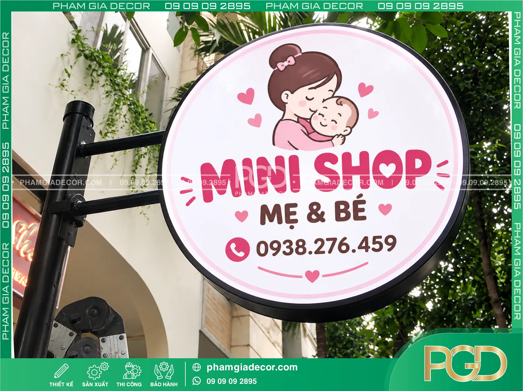 Hộp đèn hút nổi tròn 40cm 19 Hộp đèn hút nổi tròn 40cm