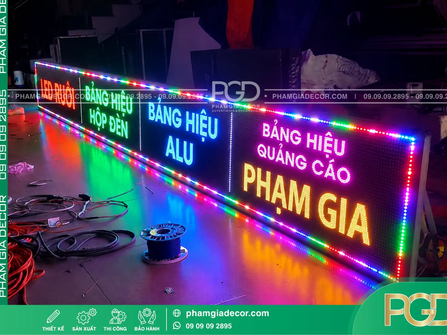 Làm bảng Led ma trận theo yêu cầu 10 Làm bảng Led ma trận theo yêu cầu