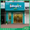 Thi công trọn gói bảng hiệu Nhà sách Inkspire (Inkspire Bookstore)