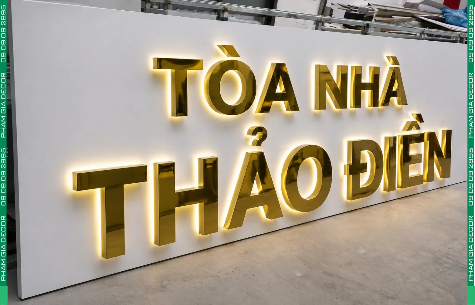 Bảng hiệu alu chữ nổi inox đế mica cháo 14 Bảng hiệu alu chữ nổi inox đế mica cháo