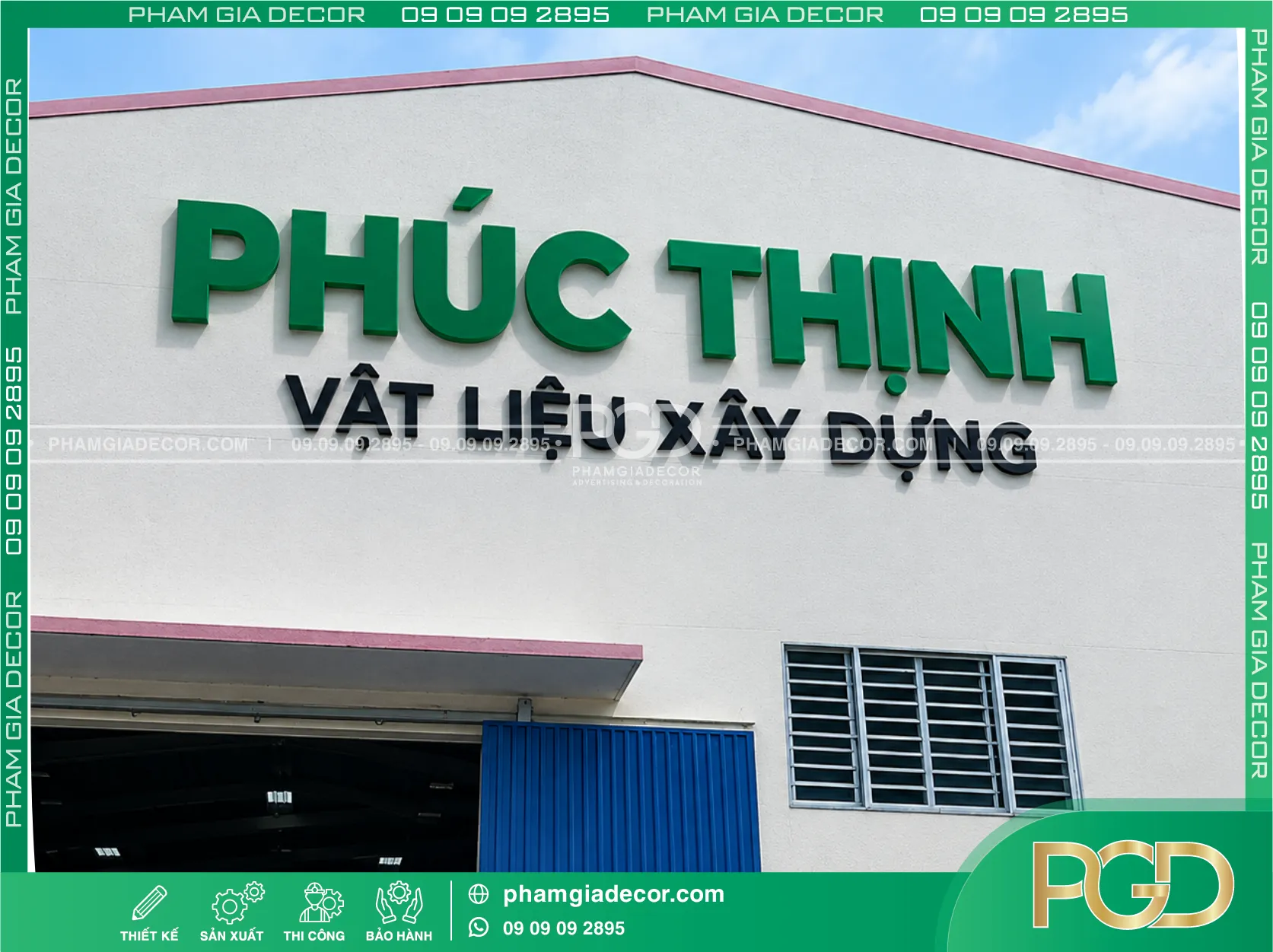 Làm bảng hiệu KCN trọn gói giá rẻ năm 2026 2 bang hieu alu