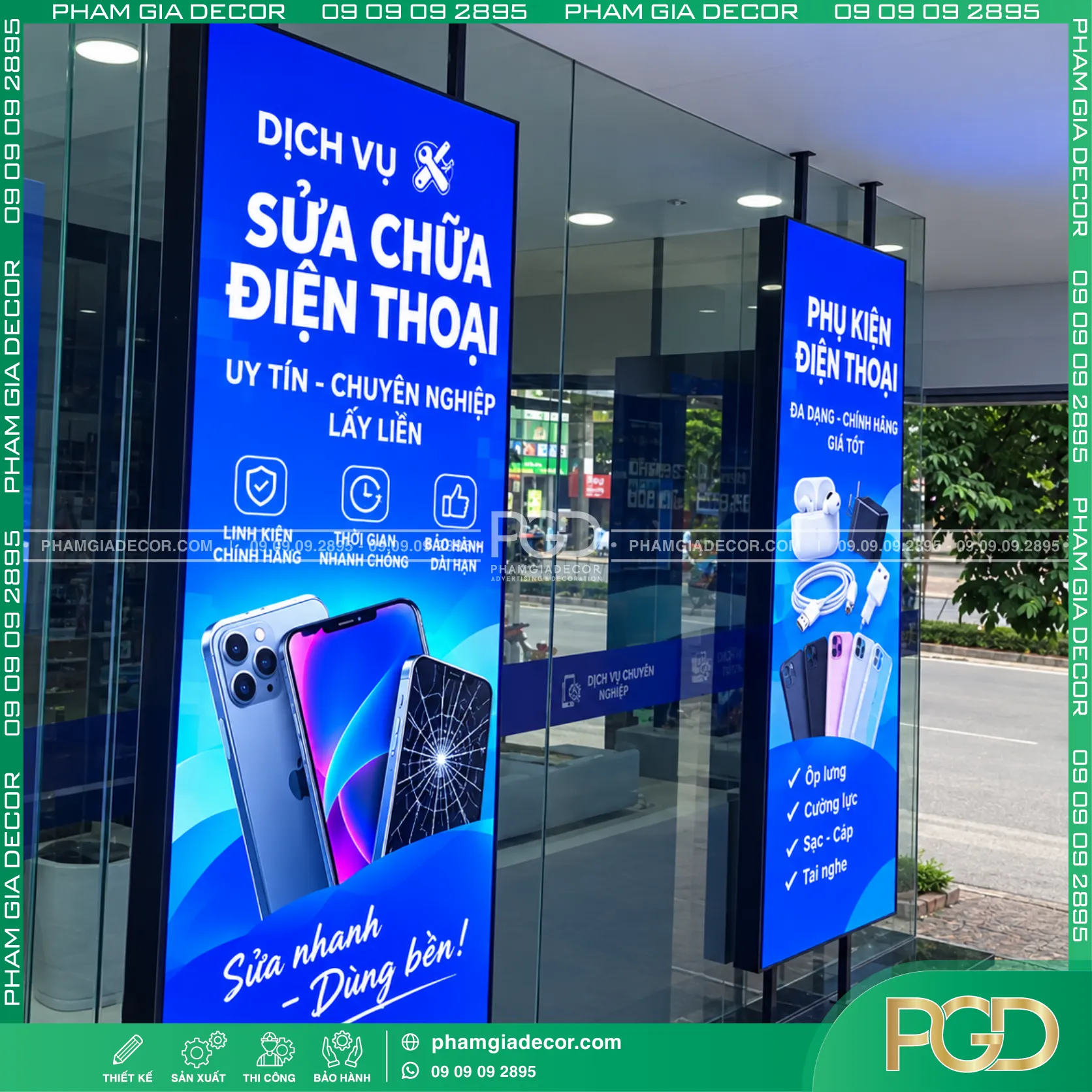 Chất liệu bạt quảng cáo 2026 4 Chất liệu bạt quảng cáo