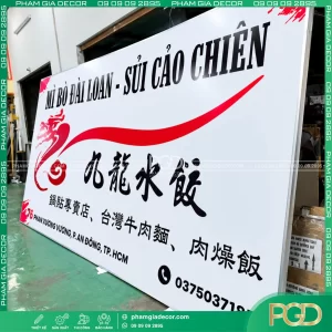 Làm bảng hiệu bạt quán mì Đài Loan 16 bang hieu bat quan mi 3