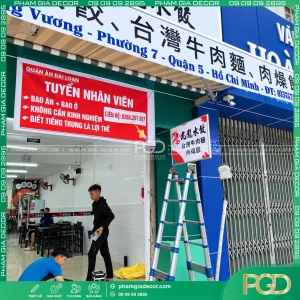 Làm bảng hiệu bạt quán mì Đài Loan 15 bang hieu bat quan mi 8