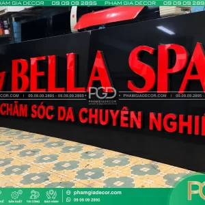 Bảng hiệu alu chữ nổi formex 9 bang hieu chu noi formex 2