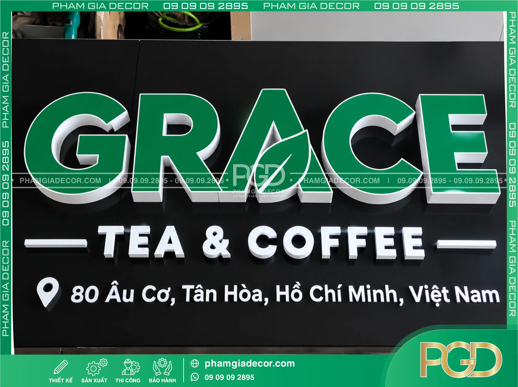 Bảng hiệu alu chữ nổi formex 13 Bảng hiệu alu chữ nổi formex