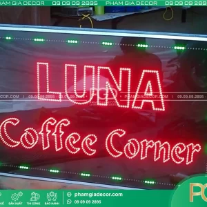 Bảng hiệu led ruồi quán cafe | Bảng hiệu đèn led tại TPHCM 11 bang hieu den led ruoi quan coffee 3