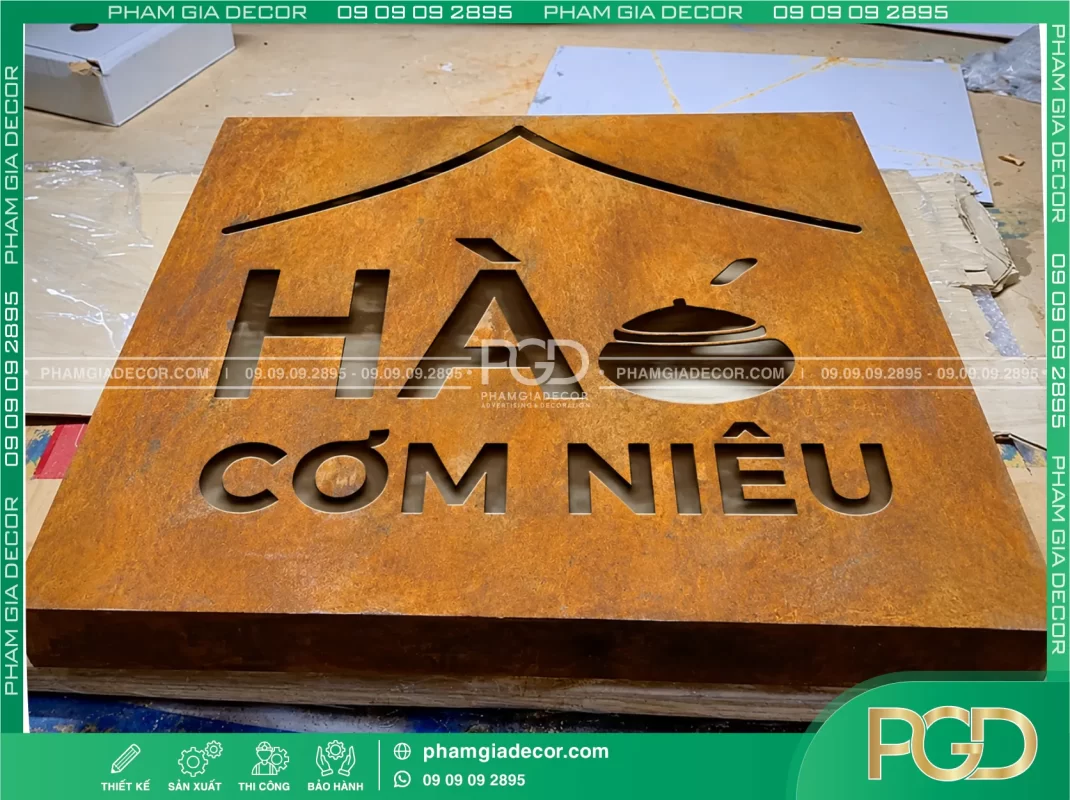Bảng hiệu rỉ sét