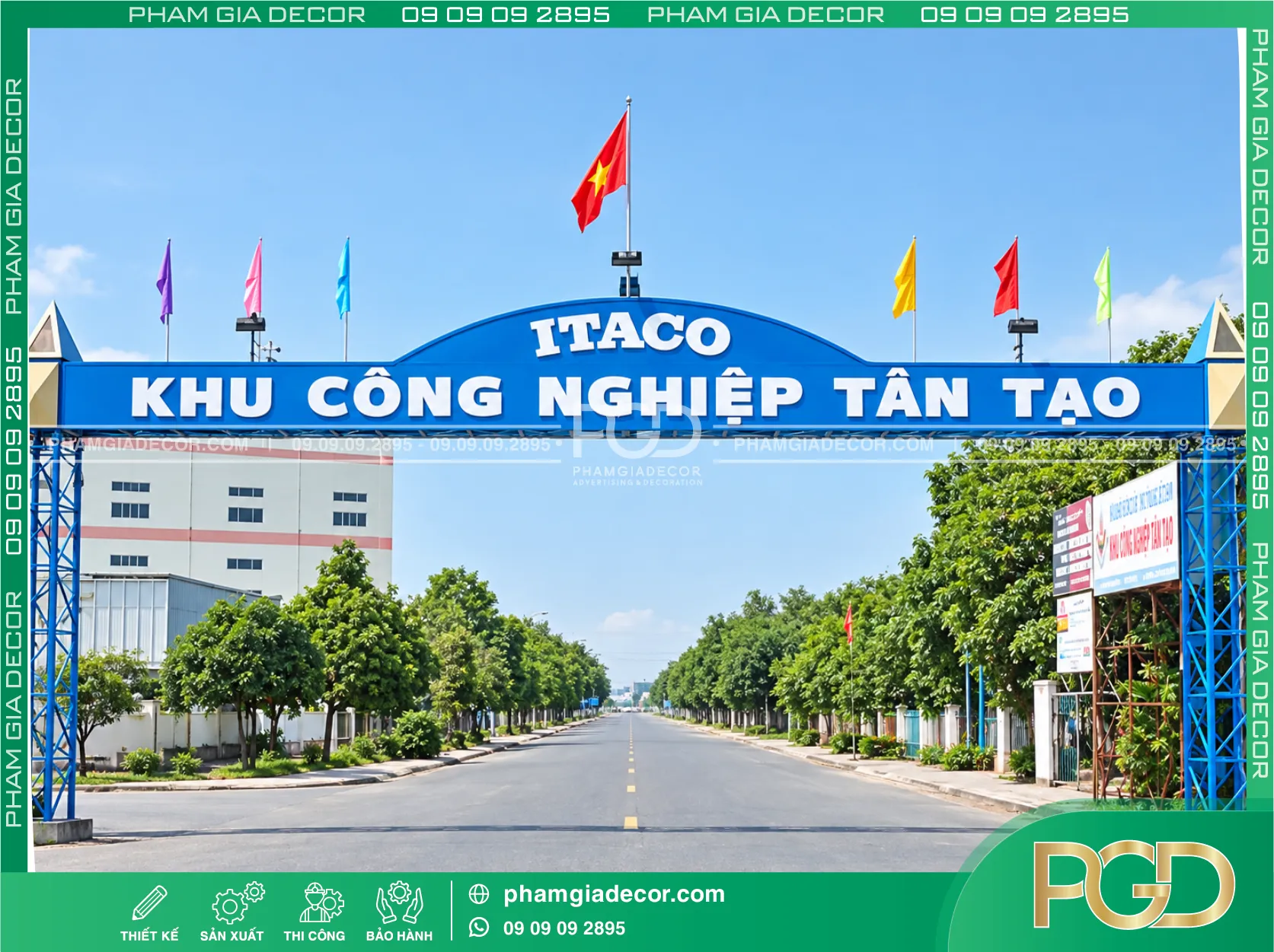 Làm bảng hiệu KCN trọn gói giá rẻ năm 2026 6 Làm bảng hiệu KCN trọn gói giá rẻ năm 2026
