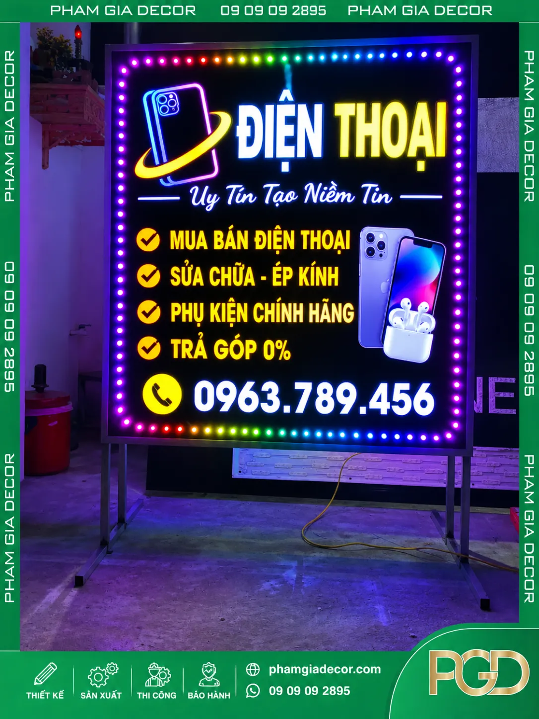 Bảng vẫy led ruồi theo yêu cầu 20 Bảng vẫy led ruồi theo yêu cầu