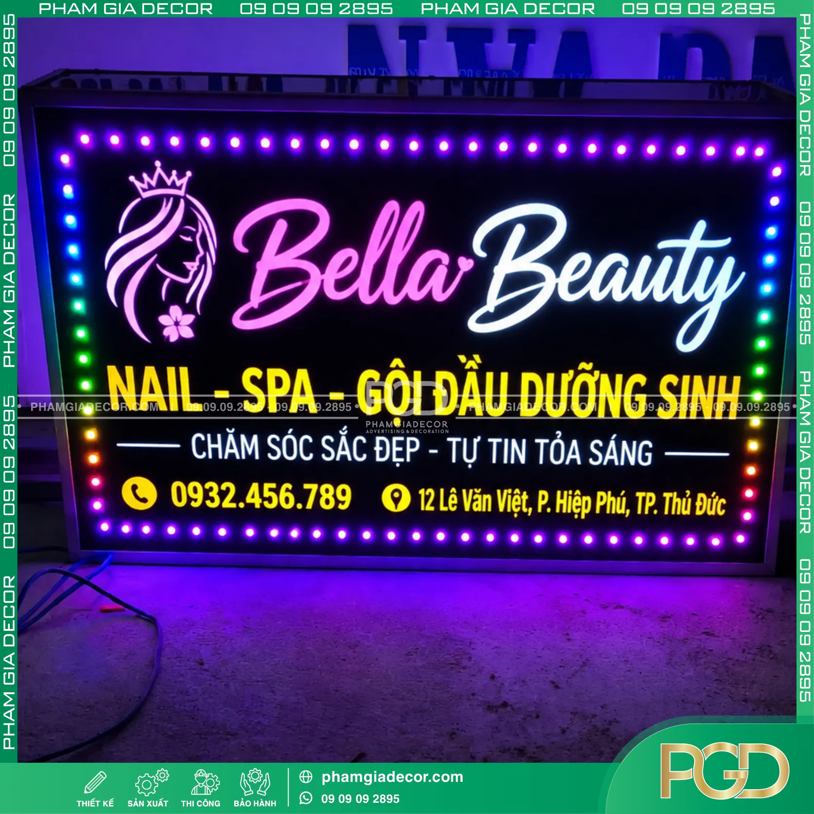 Bảng LED ruồi full màu 4 Bảng LED ruồi full màu - Ảnh 3