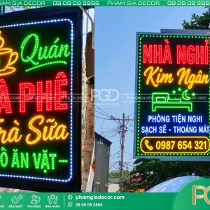 Bảng LED ruồi full màu 10 bang led ruoi 8