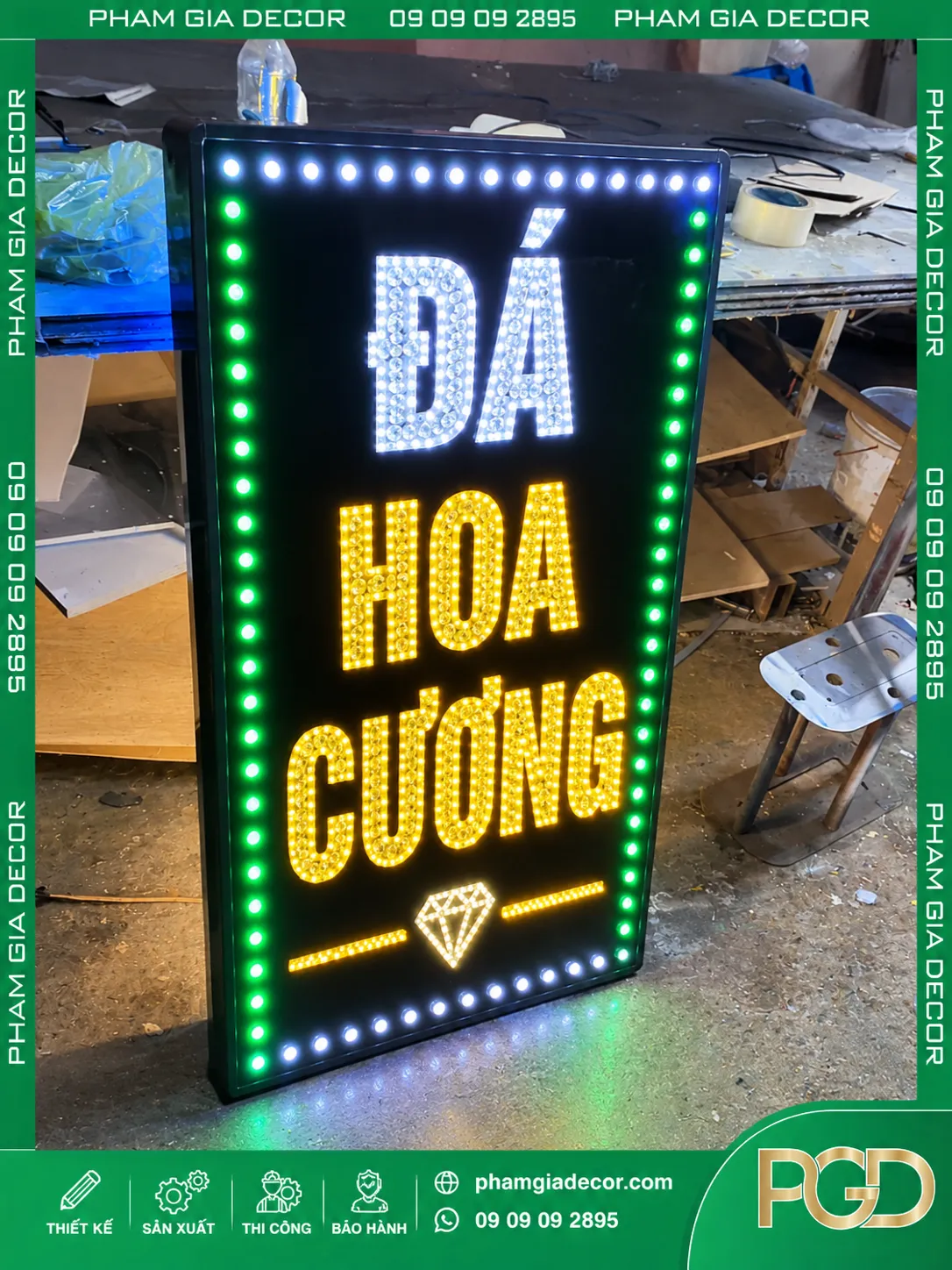 Bảng vẫy led ruồi theo yêu cầu 12 Bảng vẫy led ruồi theo yêu cầu