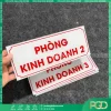 Bảng phòng ban mica