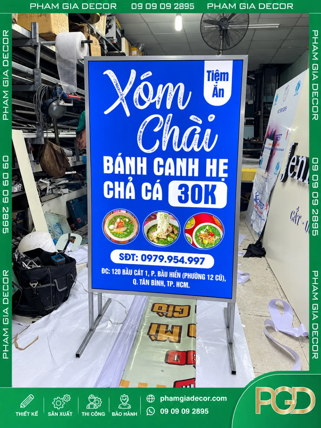 Hộp đèn bạt hiflex 2 mặt 13 Hộp đèn bạt hiflex 2 mặt