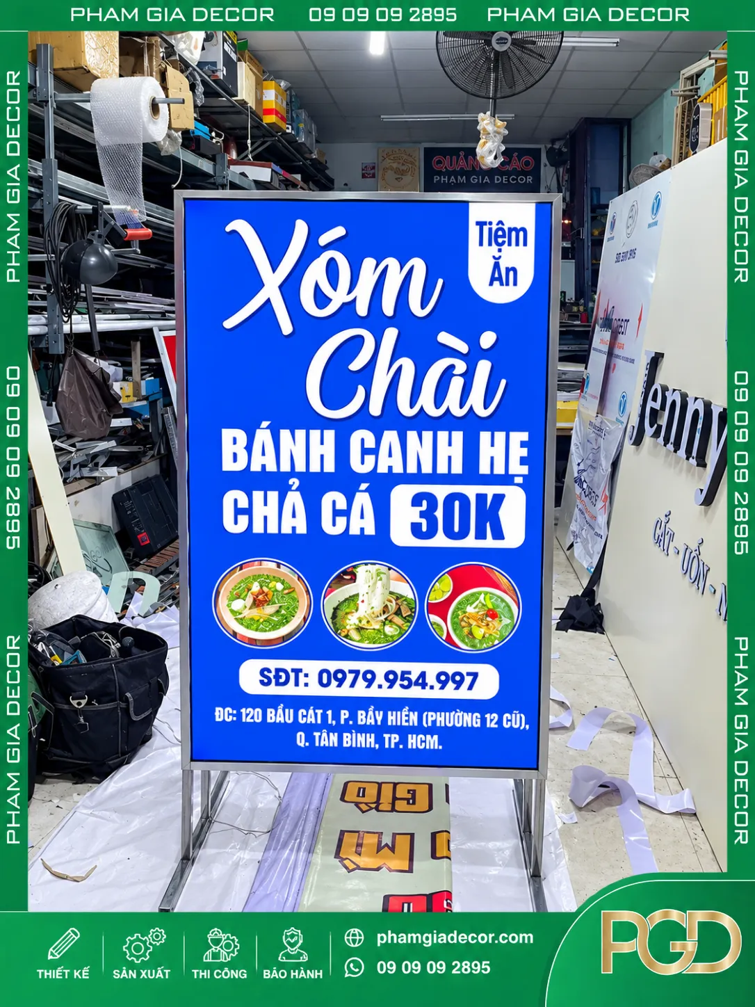Hộp đèn bạt hiflex 2 mặt 2 Hộp đèn bạt hiflex 2 mặt