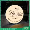 Hộp đèn hút nổi tròn