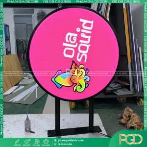 Hộp đèn hút nổi tròn alo squid 11 hop den hut noi tron alo souid 6