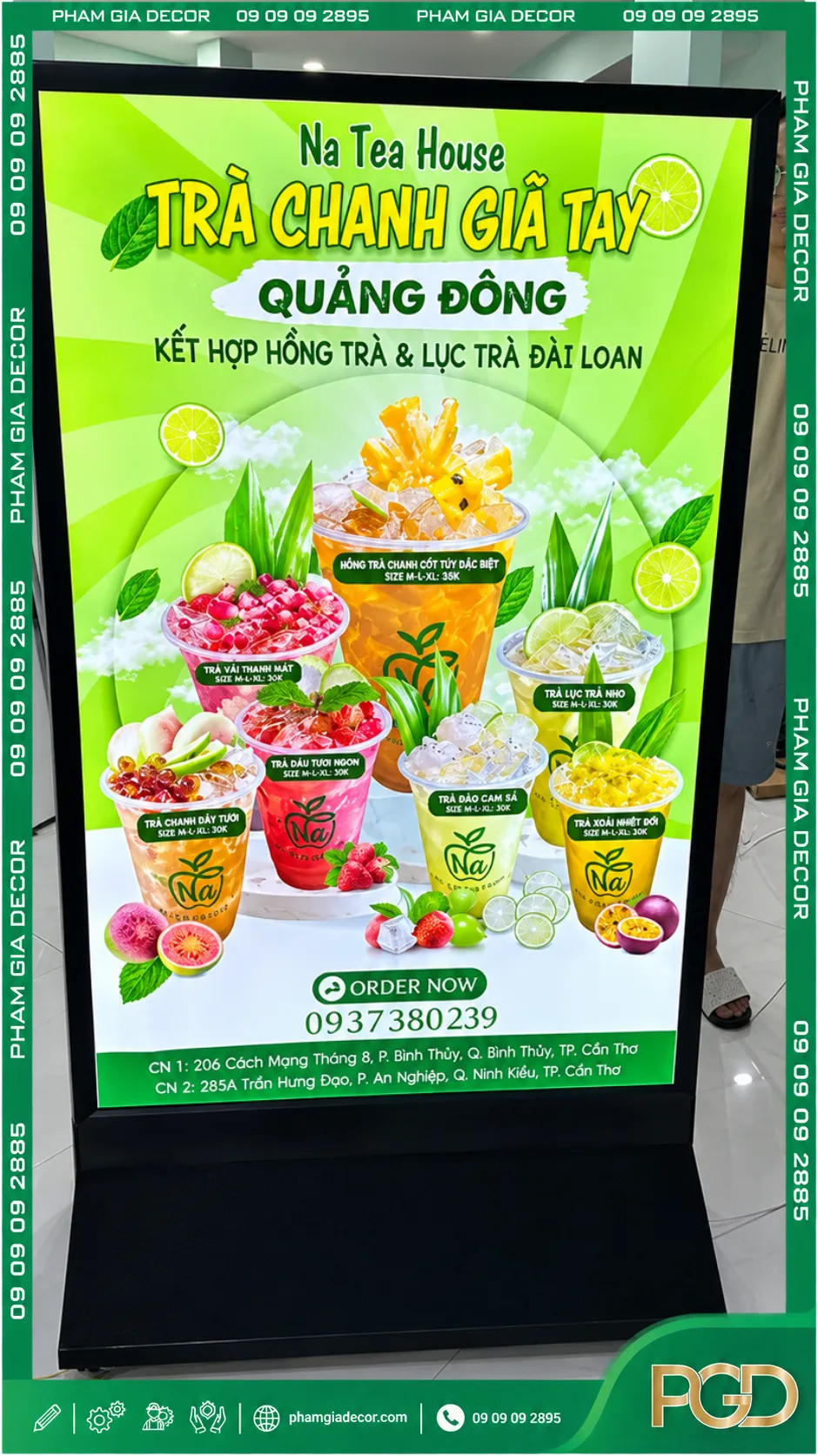 Chất liệu bạt quảng cáo 2026 14 Chất liệu bạt quảng cáo
