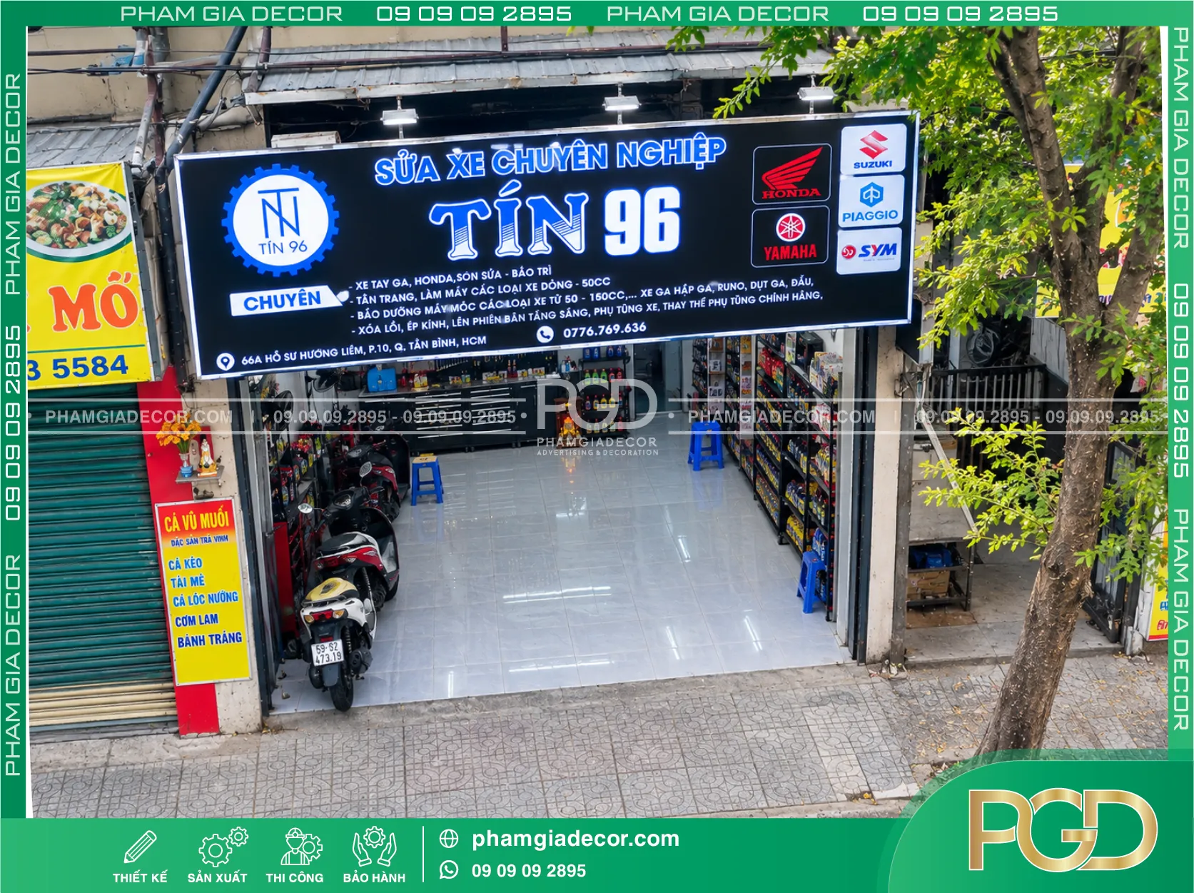 Bảng hiệu bạt căng khung nhôm Tín 69 5 Bảng hiệu bạt căng khung nhôm Tín 69 - Ảnh 4