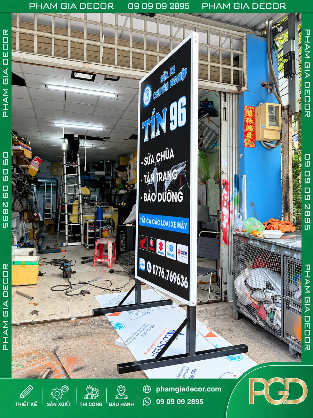 Bảng hiệu bạt căng khung nhôm Tín 69 7 Bảng hiệu bạt căng khung nhôm Tín 69 - Ảnh 6