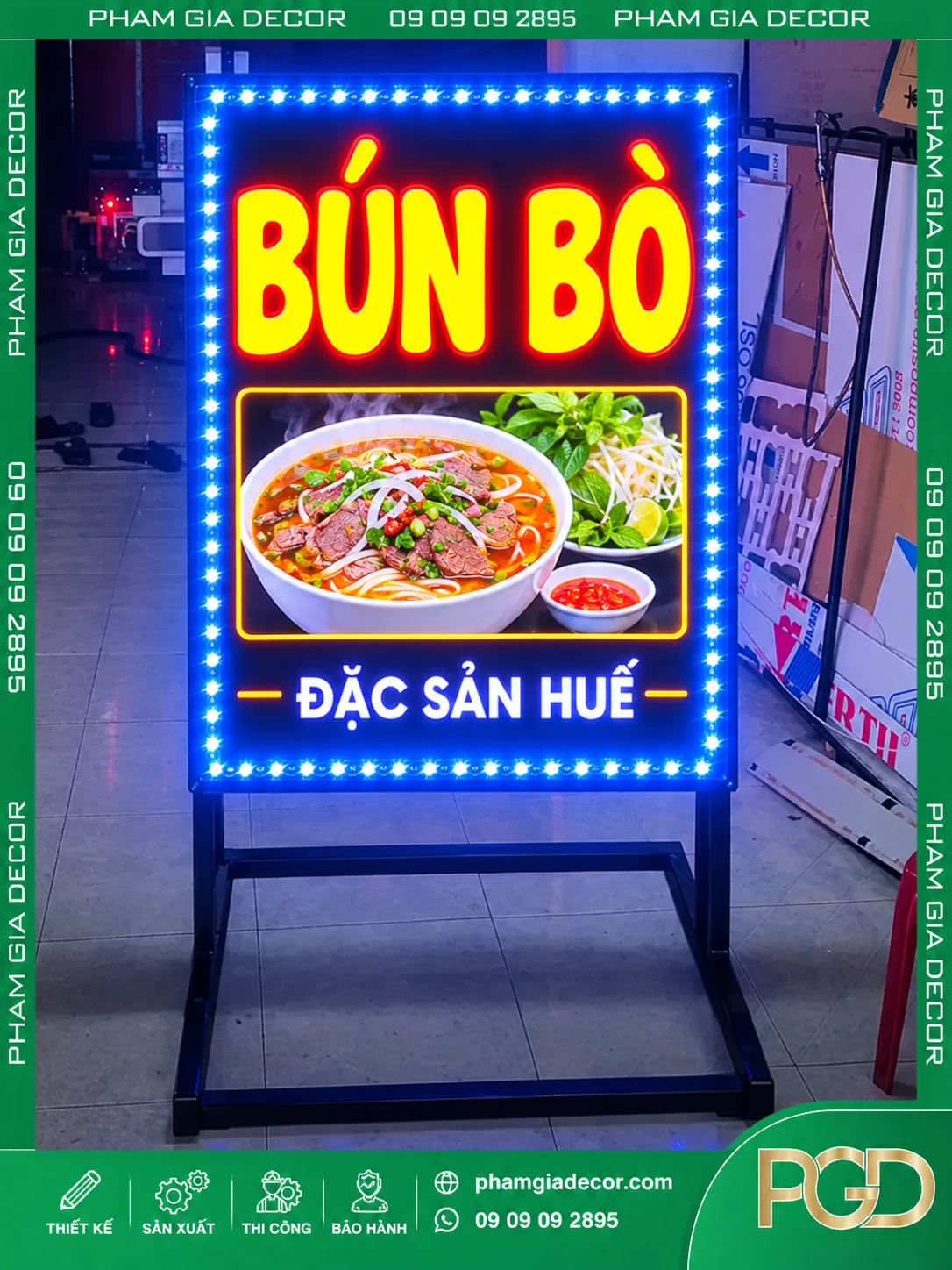 Làm bảng hiệu đèn led giá rẻ | Báo giá bảng hiệu led 2026 4 Làm bảng hiệu đèn led giá rẻ | Báo giá bảng hiệu led 2026