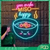 Làm led neon sign uốn chữ 1 nét