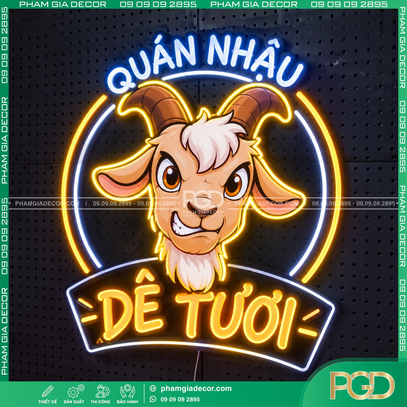 LED Neon Sign nhiều màu theo yêu cầu 11 LED Neon Sign nhiều màu theo yêu cầu
