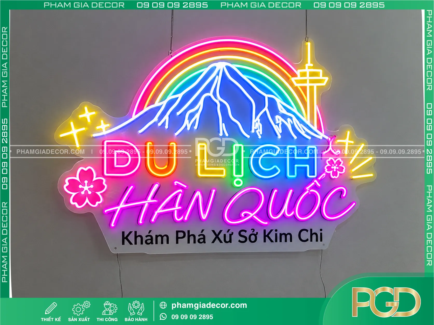 Làm bảng Neon sign theo yêu cầu tại TPHCM 3 Làm bảng Neon sign theo yêu cầu tại TPHCM