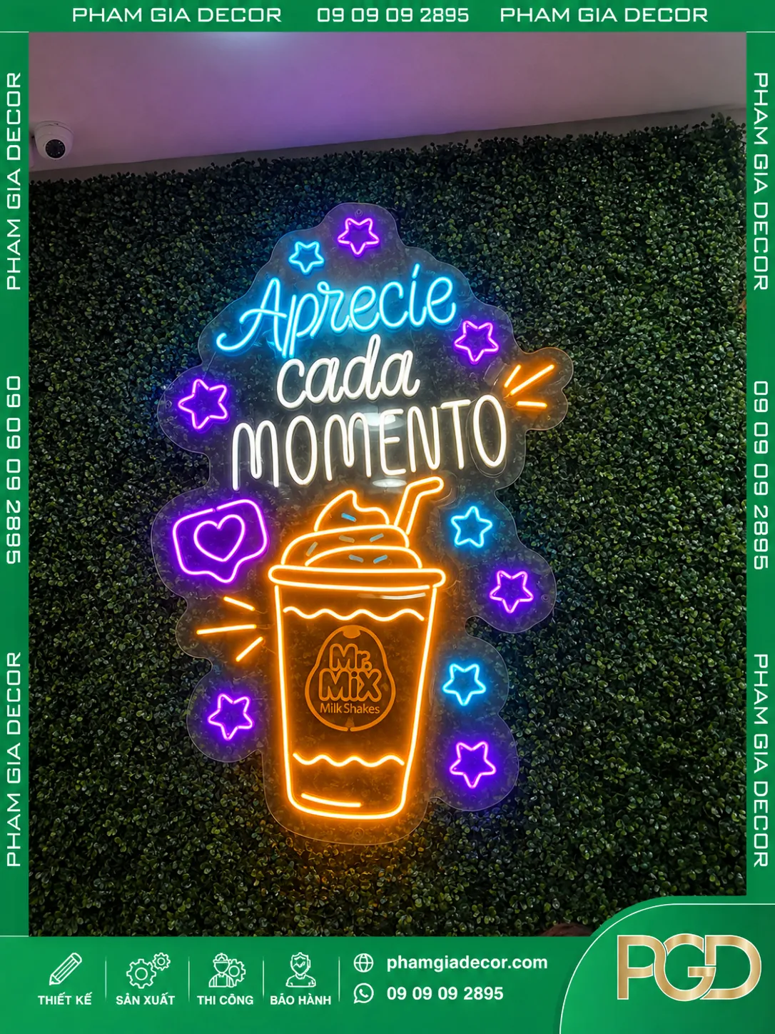 Dây led neon sign làm bảng hiệu quảng cáo 18 Dây led neon sign làm bảng hiệu quảng cáo