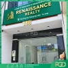Thi công trọn gói bảng hiệu Renaissance Realty