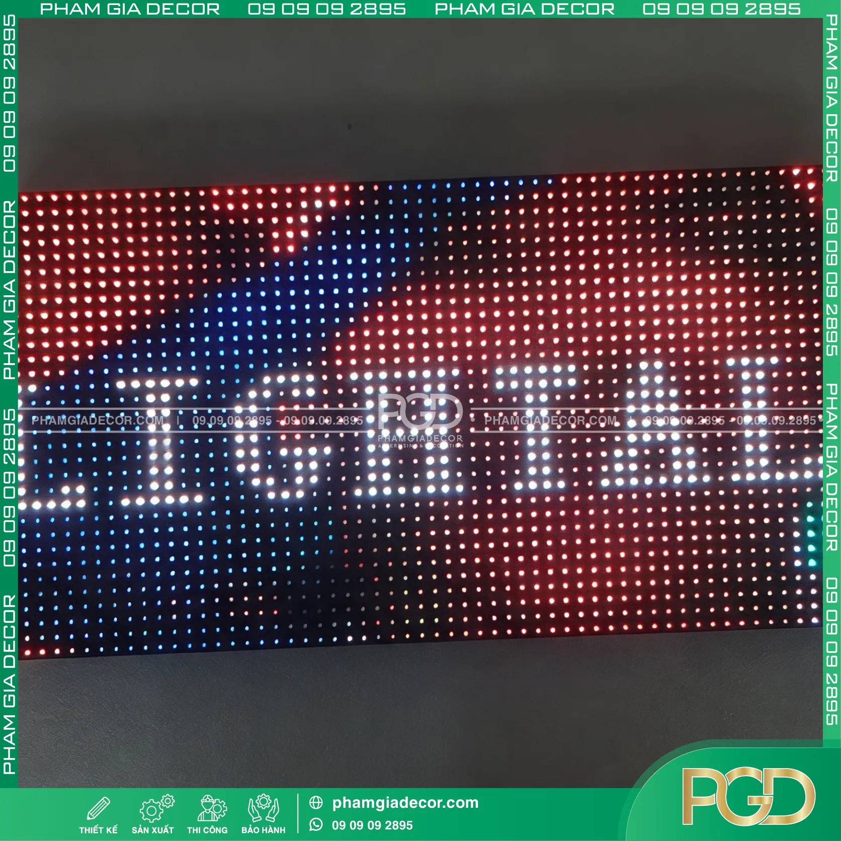 Bảng Led Matrix P3 Theo Yêu Cầu