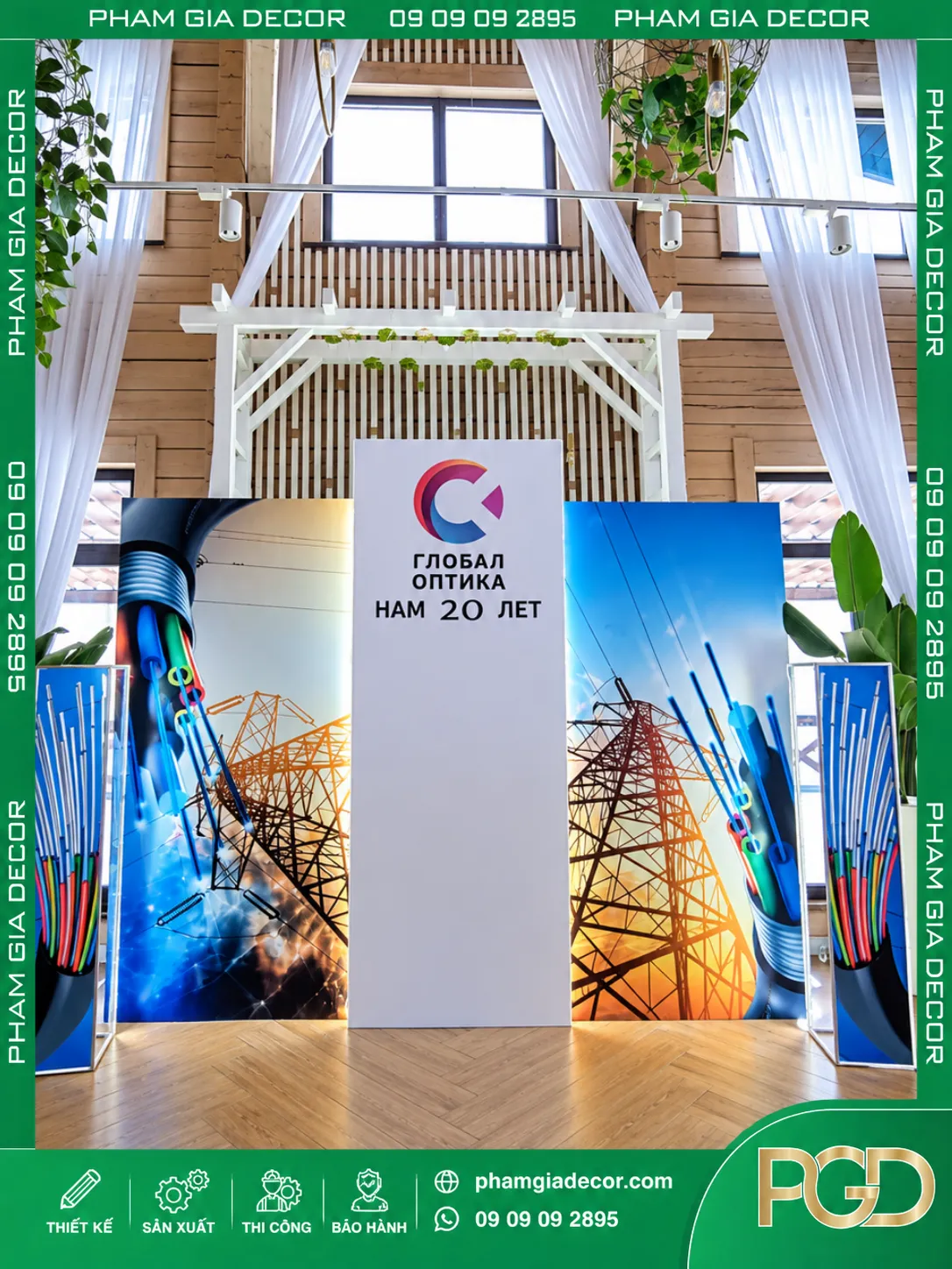 Backdrop Trọn Gói Giá Rẻ Tại TPHCM