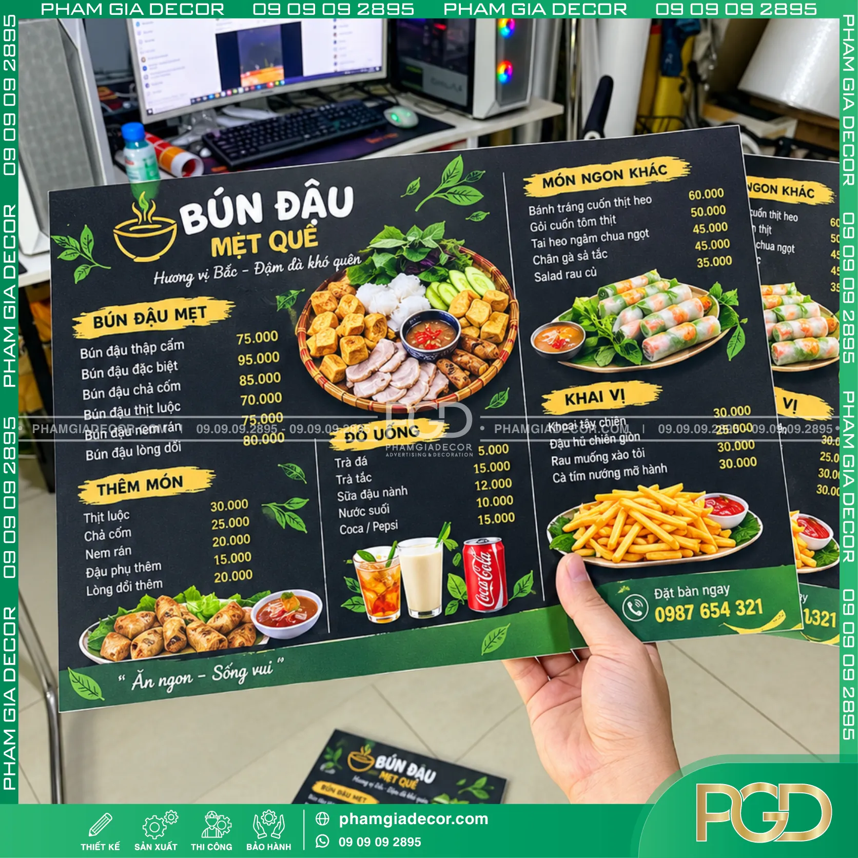 In ấn menu dán formex nhanh, giá rẻ TPHCM 18 In ấn menu dán formex nhanh, giá rẻ TPHCM
