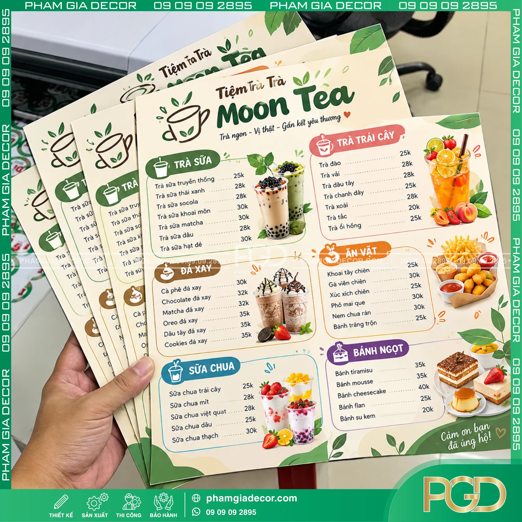 In ấn menu dán formex nhanh, giá rẻ TPHCM 5 In ấn menu dán formex nhanh, giá rẻ TPHCM - Ảnh 4