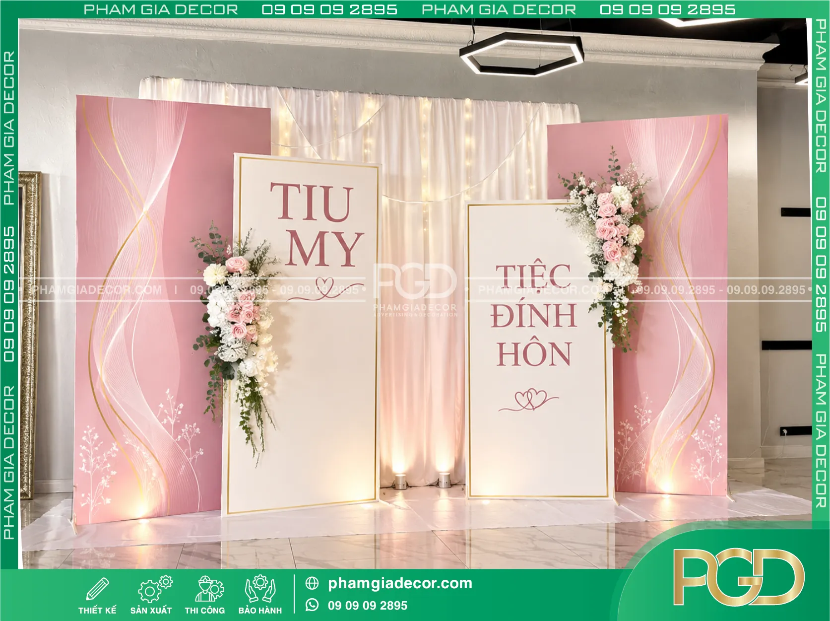 Backdrop Trọn Gói Giá Rẻ Tại TPHCM