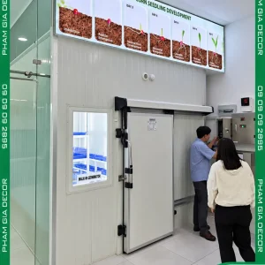 Combo trọn gói bảng hiệu quảng cáo cơ sở thuộc CPCRT 9 Lam bang hieu bat khong khung 9