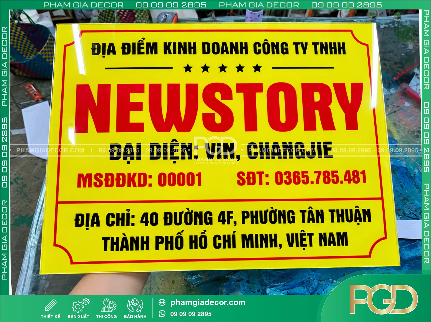 Bảng Tên Công Ty NEWSTORY 12 Bảng Tên Công Ty NEWSTORY