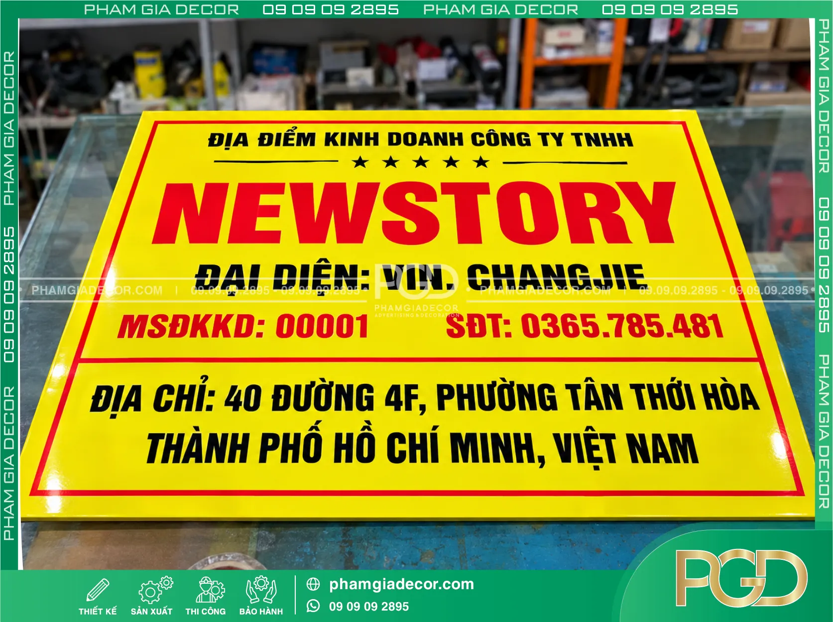 Bảng Tên Công Ty NEWSTORY 11 Bảng Tên Công Ty NEWSTORY