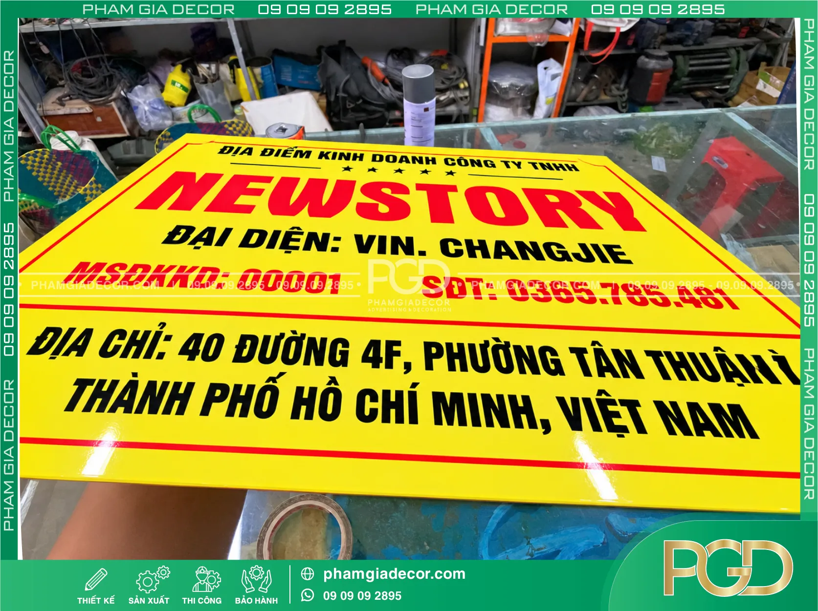 Bảng Tên Công Ty NEWSTORY 15 Bảng Tên Công Ty NEWSTORY