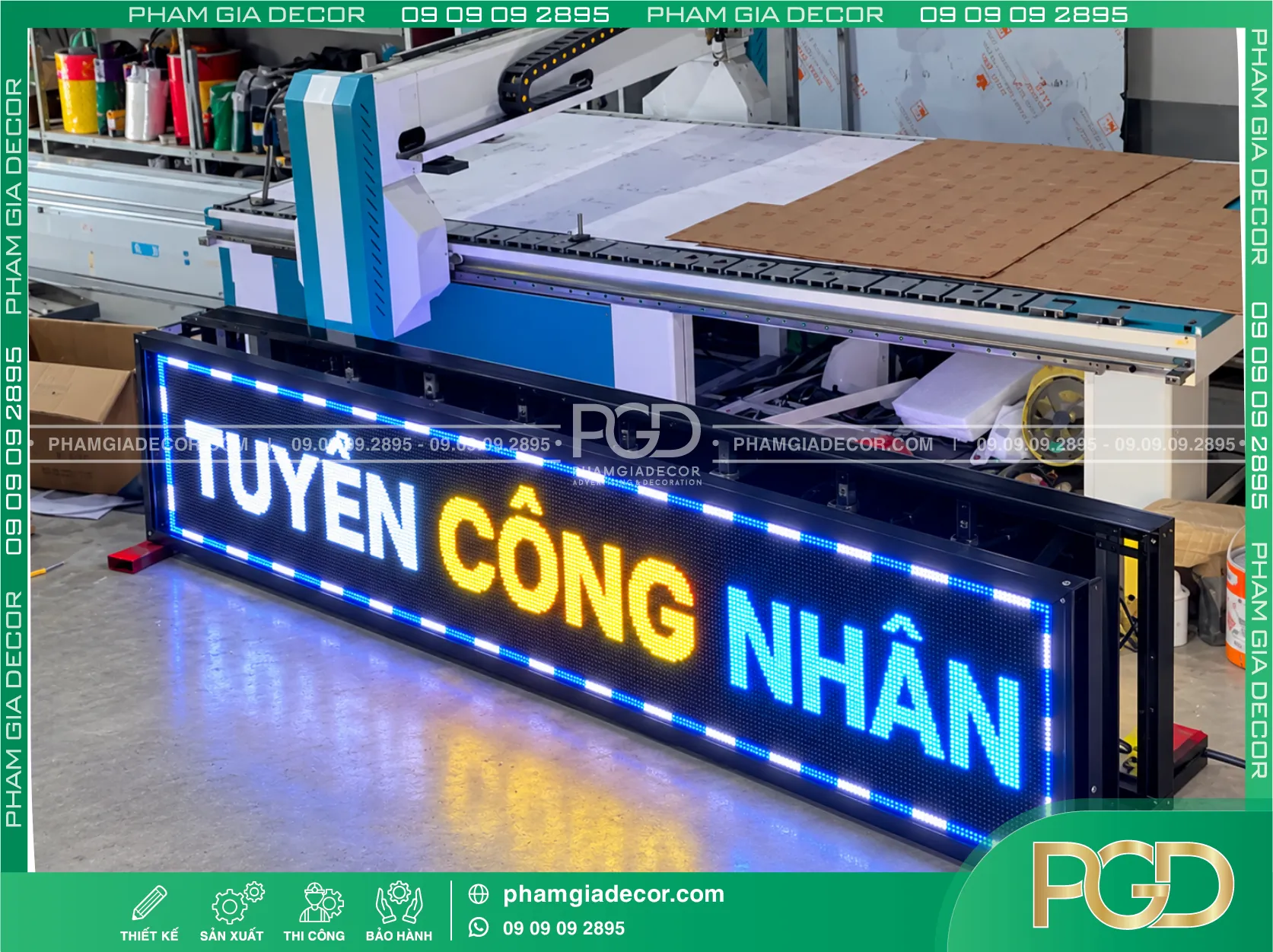 Bảng led ma trận full màu 